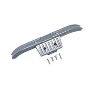 TOQPCZA Piezas Coche RC para Arrma para Outcast para Notorious para Blx Ara106060 6s Ara106044 Ara8611v5 AR320363 Accesorios Actualización Parachoques Delantero Aluminio Y Metal(Gray)