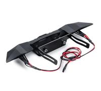 TOQPCZA Piezas Coche RC para Axial para SCX10 II para TRX-4 1/10 Parachoques Delantero Aleación De Aluminio con Luz Piezas Actualización Modelos Coche Y Camión RC Crawler