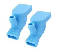 Toque de agua de grifo de silicona - Extensor de lavabo de bebés 2 piezas con cubierta de boquilla, herramienta segura para de lavado de silicona | Extensor de lavado a mano para niños