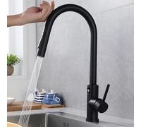 Toque el grifo de la cocina, grifo de cocina con pulverizador de pulverización, sensor inteligente de cocina de acero inoxidable, grifo de fregadero de cocina con pantalla de temperatura, grifo de