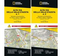Tor des Géants. Alta via della Valle d'Aosta (Vol. 1-2) (National Geographic)