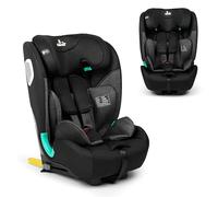 Toral Alzador Coche Niño con Isofix - Silla Coche Grupo 1 2 3 i-Size - Desde 76-150 cm - Silla Coche Bebe - Elevador coche niño y niña - Silla bebe coche Modelo Jerez Negro