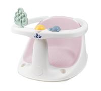 Toral Asiento Bañera Bebe Seguro y Estable - Soporte Bañera Bebe con Ventosas Antideslizantes, Cómodo y Resistente - Adaptador Bañera Bebe Práctico - Modelo Chapoteos Rosa