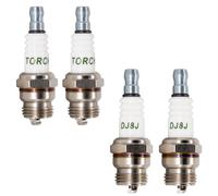 TORCH 4pcs DJ8J Bujía Reemplaza por CHAM PION DJ8J DJ7J 847 850, por N GK BM6F, 794-00050, 794-00055A, por BOS CH HS8E, WAK145T3, por DEN SO T20M-U, por AC Delco CS44TA CS45T, OEM