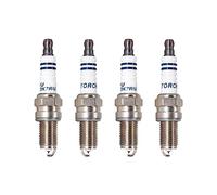 TORCH 4pcs Iridium Bujía Reemplazar para NGK DCPR7E, BOSCH YR7DC+, CAMPEÓN RA8HC/T04, DENSO XU22EPR-U/3179/XU22EPR