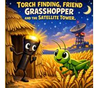 TORCH FINDING FRIEND GRASSHOPPER AND THE SATELLITE TOWER , ADVENTURE COLOR BOOK FOR KIDS AND CHILDREN (All Ages), 62 PAGES