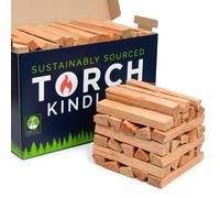 Torch Kindling - Encendedor Natural Secado al Horno para Estufas de leña, Barbacoa, Pizza, Chimenea, 2,5 kg, para encender carbón