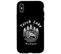 Torch Lake Michigan Carcasa para iPhone X/XS