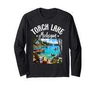 Torch Lake Michigan MI Caribbean Paradise Sandbar Lake Manga Larga