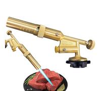 Torcha de carbón encendedor, antorcha de parrilla con encendedor, Metal Handy Head Torch Portable para soldadura, El arrancador de la fogata de propano se adapta al cilindro estándar