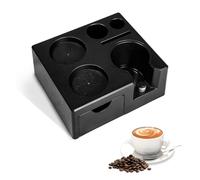 Torchesy Tamper Caffe 51 54 58mm, 7 in 1 Tamper 51mm Barista Accesorios Organizador De Cafetera Base Para Soporte De Mango De Café Con Ranura Para Dispensador Para La Cocina Del Hogar Del Barista