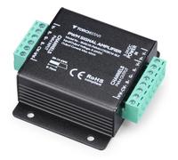 TORCHSTAR Amplificador de señal PWM para tiras de luces LED RGBCW | Extensor de señal de atenuación CC de 5 a 24 V, amplificador repetidor RGBCW de 6 pines para proyectos de iluminación blanca