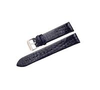 Torehueju 11/12/13/14/15/16/17/18/19/20/21/22mm Correa de reloj de piel de cocodrilo de color ultrafina y transpirable con cierre de pasador pulido