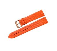 Torehueju 11/12/13/14/15/16/17/18/19/20/21/22mm Correa de reloj de piel de cocodrilo de color ultrafina y transpirable con cierre de pasador pulido