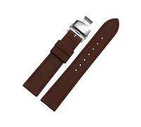 Torehueju 18/20/22/23/24mm Correa de reloj de nailon con hebilla de liberación rápida y forro de cuero agradable para la piel