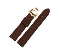 Torehueju 18/20/22/23/24mm Correa de reloj de nailon con hebilla de liberación rápida y forro de cuero agradable para la piel