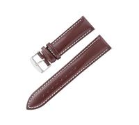 Torehueju 18-22mm Correa de reloj de Cuero de grupa de caballo de concha Vintage, resistente al agua, agradable a la piel, con pasador de resorte de liberación rápida, 22mm