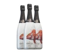 Torelló Costa Brava Brut Cava Reserva 75 cl Espumoso blanco (Caja de 3 Botellas de 75 cl)