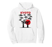 Torii Gate Sunrise Kioto Nubes Edición de Fans de Viaje Sudadera con Capucha
