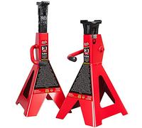 Torin Big Red t43006 de Acero Rojo Grande SUV Jack Stands: 3 Ton Capacidad de elevación, 1 par