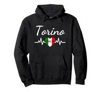 Torino Italia Bandera Italia Souvenir Regalo a Juego Italiano Sudadera con Capucha