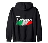 Torino Italia Bandera Italia Souvenir Regalo a Juego Italiano Sudadera con Capucha