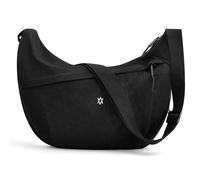 TORISKY Bolso Bandolera de Nylon con Forma de Media Luna para Mujer Bolso Hobo Ligero con Correa Ajustable Bandolera Informal(661-Black)