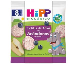 Toritas de Arroz con Arándanos +8 meses 30 gr