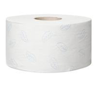 Tork 110253 Papel higiénico Mini Jumbo Doux Premium - Blanc - 2 plis - lote de 1 ruleta - 1 x 1214 feuilles
