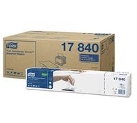 Tork 17840 Servilletas enmarañadas Xpressnap Snack Universal, compatible con el sistema N10 / un pliegue - 21.3cm x 21.6cm - 8 x 1125 servilletas - Blanco