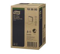 TORK 183600 Paño De Limpieza De Microfibra Reutilizable, Azul Cartón De 640