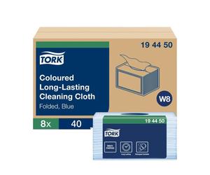Tork 194450 Paño De Limpieza Azul Caja De 840 Unidades