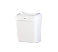 Tork 226100 Cubo de basura abierto/Papelera sólida compatible con el sistema B2 / 20 litros/Blanco