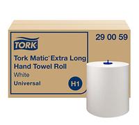 Tork 290059 Matic rollo toalla, extralargo, color blanco (6 unidades)