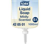 Tork 420501 jabón líquido perfumado apto para dispensador Tork S1 (1 litro)