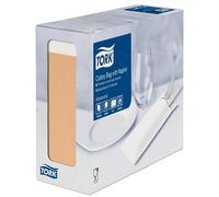 Tork 474637 - Bolsa para cubiertos con servilleta blanca, 2 capas, 39 cm de largo, 100 unidades