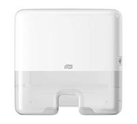Tork 552100 Dispensador de Toallas de Mano entreplegadas/despachador de Papel secamanos de Tork Compatible con el Sistema H2, 29,5x30,2x10,1, Blanco
