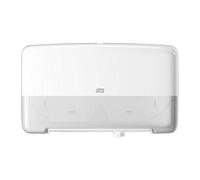 Tork 555500 Dispensador de doble rollo de papel higiénico mini Jumbo Elevation /Sistema T2 / Blanco