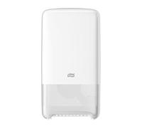 Tork 557500 Dispensador de doble rollo de papel higiénico de tamaño mediano Elevation / Sistema T6 / Blanco