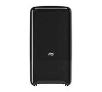 Tork 557508 Dispensador de doble rollo de papel higiénico de tamaño mediano Elevation / Sistema T6 / Negro