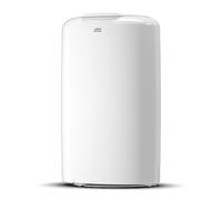 Tork 563000 Cubo de basura abierto Elevation Blanco/Papelera sólida - sin tapa - compatible con bolsas de plástico de Tork B1, 50 litros