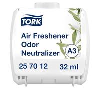 Tork Ambientador Constante Neutralizador de olores con recambio A3, Aroma Citronela, 1 recambio, 257012