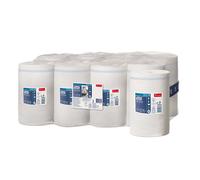 Toallitas de papel multiusos mini con desenrollado interior TORK, de 1 capa, blancas, UE 11 rollos