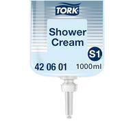Tork Crema de Ducha Líquida S1, Fragancia unisex, 6×1000 ml, 420601