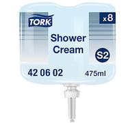 Tork Crema de Ducha Mini S2, 420602, 8 × 475 ml | Fragancia unisex