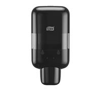 Tork Dispensador Mini para Jabón y Desinfectante Negro S5, Recambios de Espuma, Líquido, Gel y Loción, Línea Elevation, 565208