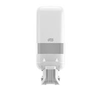 Tork Dispensador para Jabón y Desinfectante con Palanca de Codo Blanco S4, Recambios de Espuma, Líquido y Gel, Línea Elevation, 564100, 6 unidades