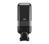 Tork Dispensador para Jabón y Desinfectante con Palanca de Codo Negro S4, Recambios de Espuma, Líquido y Gel, Línea Elevation, 564108, 6 Unidades