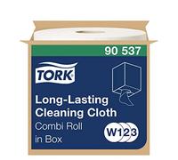 Tork Durable Cleaning Cloths White W1/2/3, rollo combinado, 1 × 300 paños, 90537