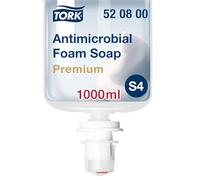 Tork Esencia Suave Jabón en Espuma para Lavado de Manos S4, Reduce el consumo, 6×1000 ml, 520501